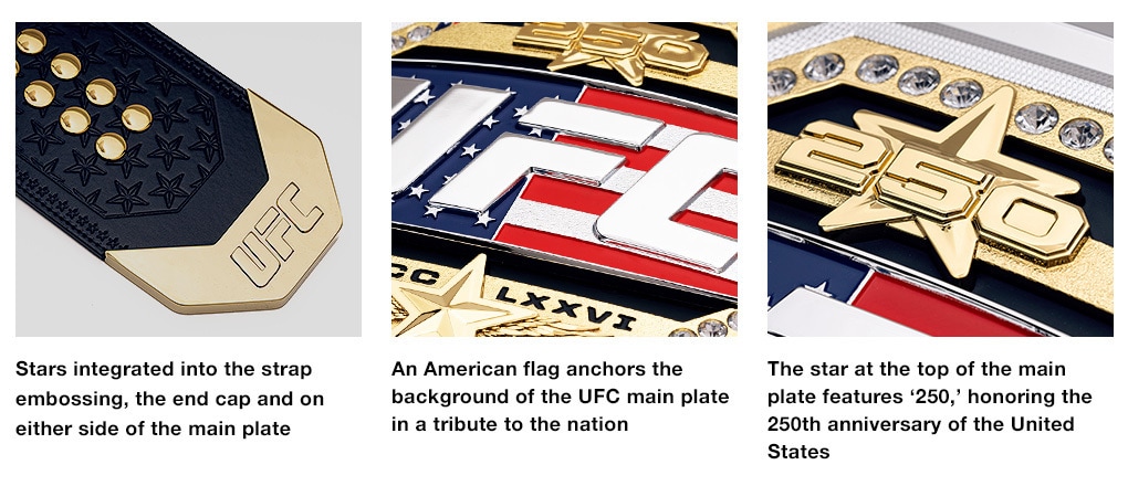 UFC Freedom 250 Replica Title Belt - Limited Edition